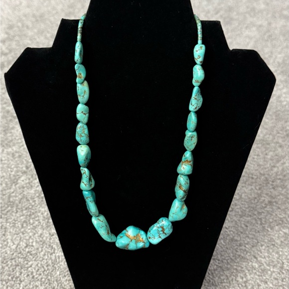 Genuine Turquoise Necklace - Picture 1 of 9
